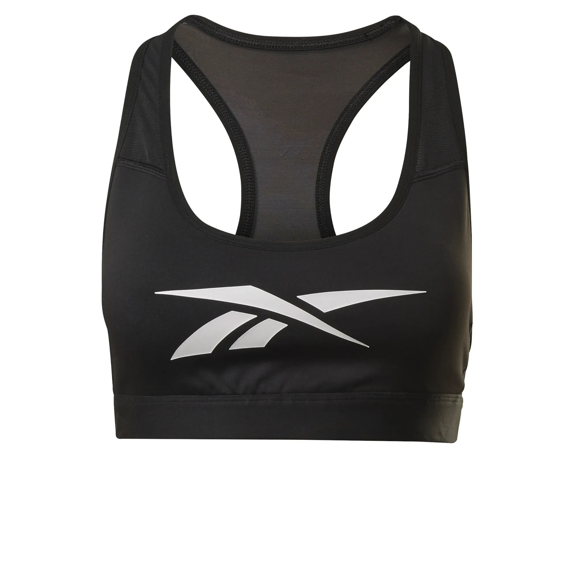 Reebok Women's Lux Racer Vector Sports Bra Black | Buy Reebok Women's Lux Racer Vector Sports Bra Black here | Outnort