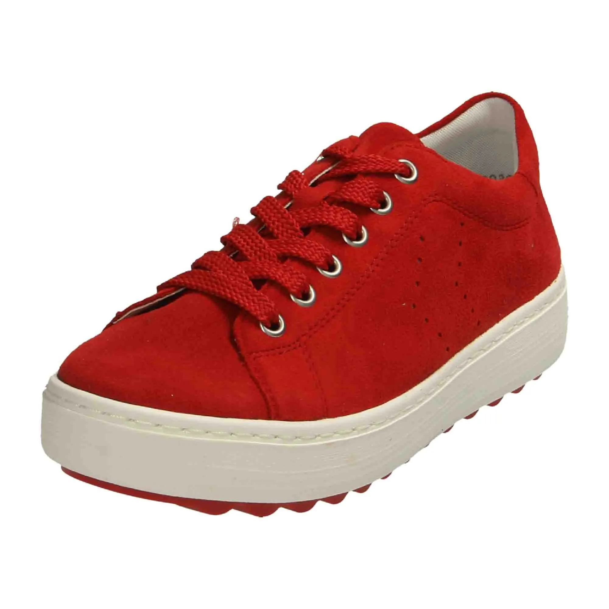 Remonte Stylish Red Sneakers for Women Available in Size 45