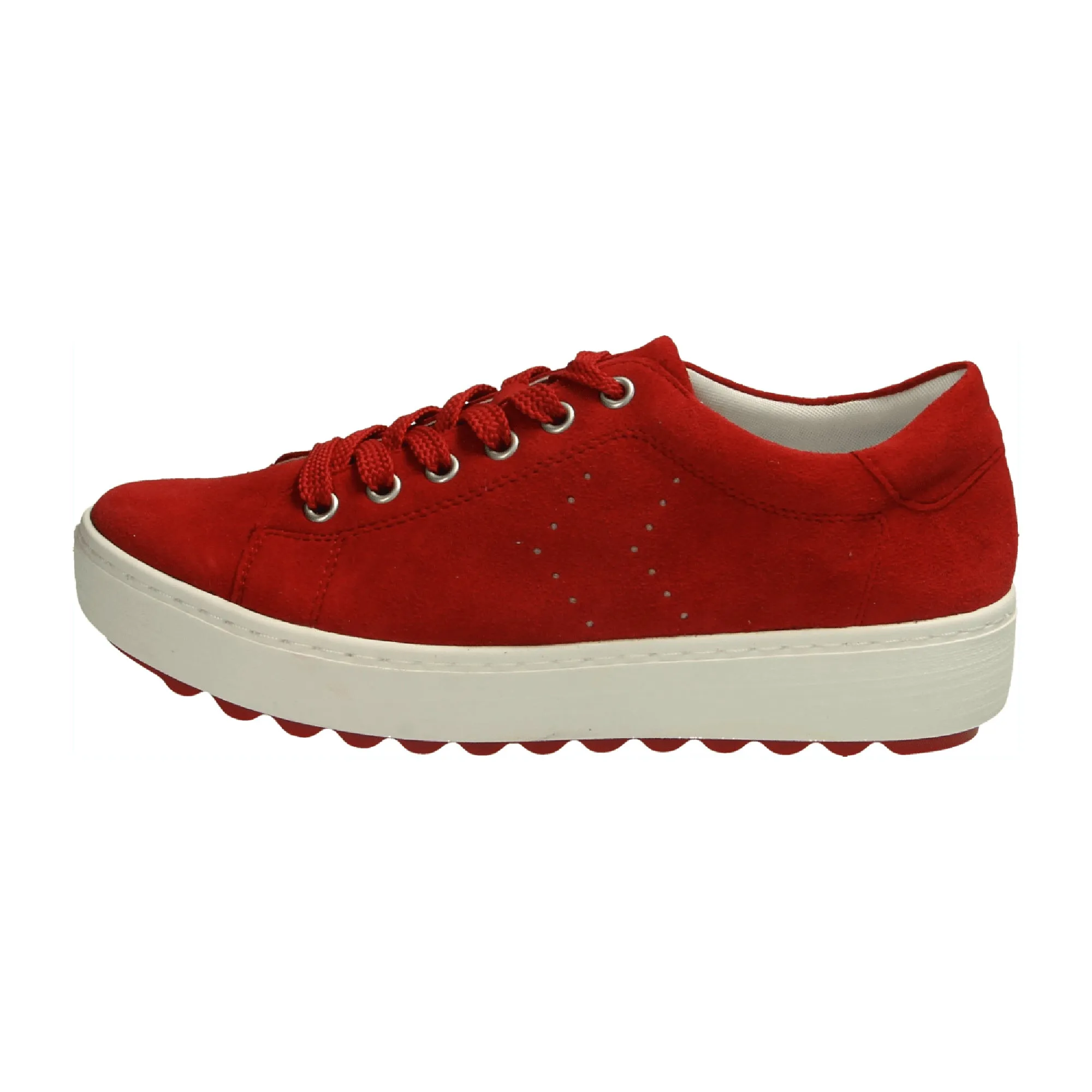 Remonte Stylish Red Sneakers for Women Available in Size 45