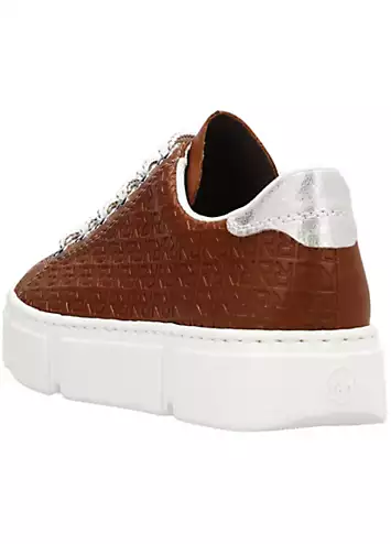 Rieker Side Pattern Lace-Up Trainers | Grattan