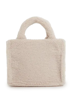 Samsoe samsoe  Betty furry handbag  - Beige