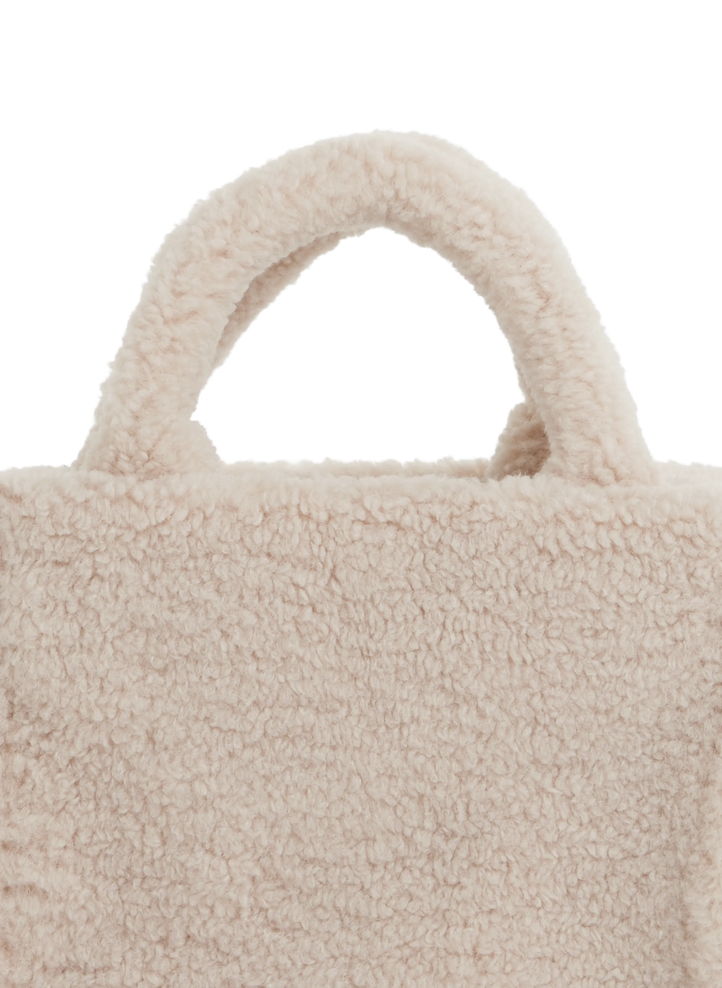 Samsoe samsoe  Betty furry handbag  - Beige