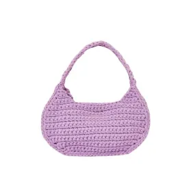 SAND CROCHET bag - BLUSH PURPLE