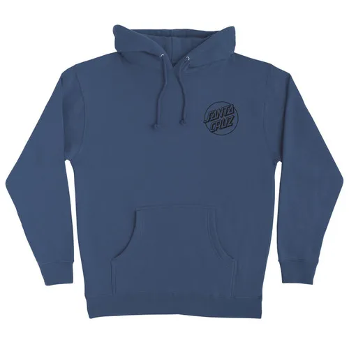 Santa Cruz Skateboard Sweatshirt Opus Dot Pullover Hoodie Storm Blue/Black