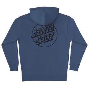 Santa Cruz Skateboard Sweatshirt Opus Dot Pullover Hoodie Storm Blue/Black