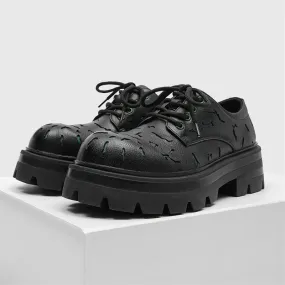 Seogyo Fragmented Oxford Shoes