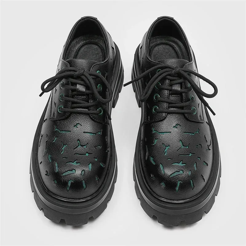 Seogyo Fragmented Oxford Shoes