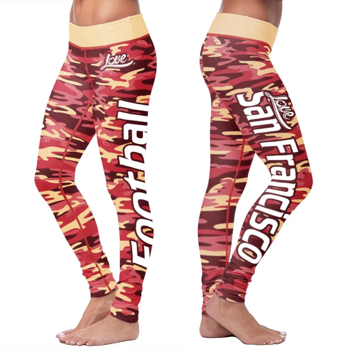 SF FB Camo Leggings