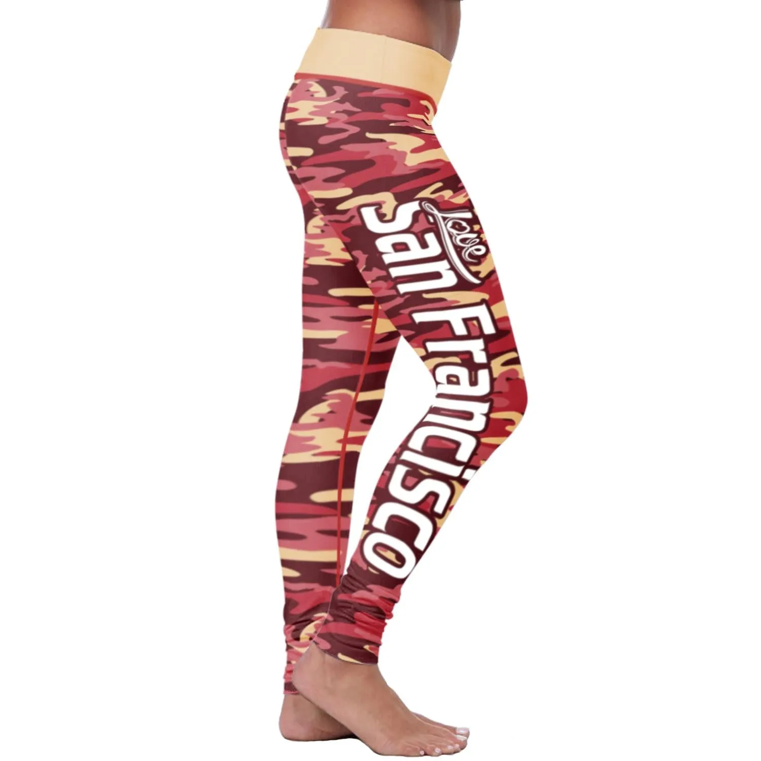 SF FB Camo Leggings