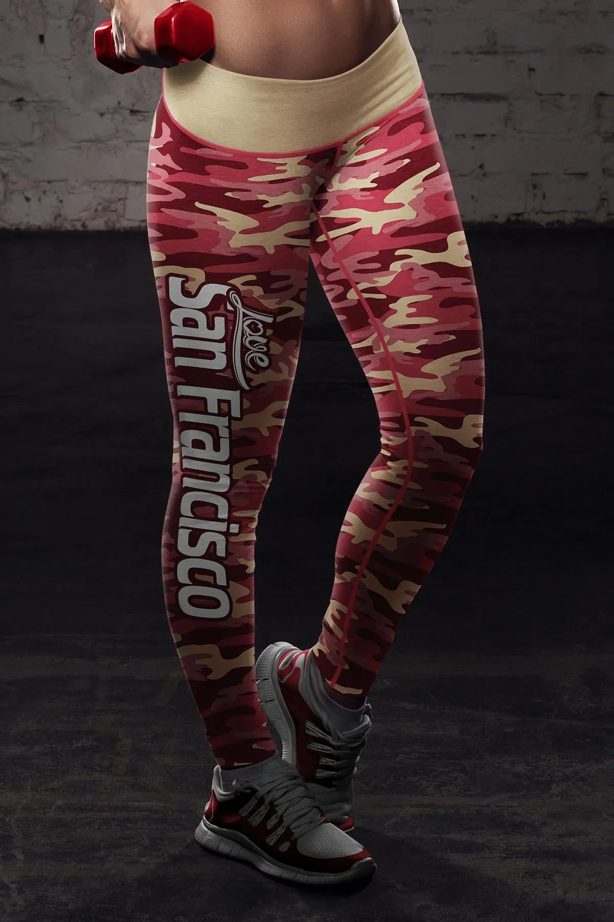 SF FB Camo Leggings