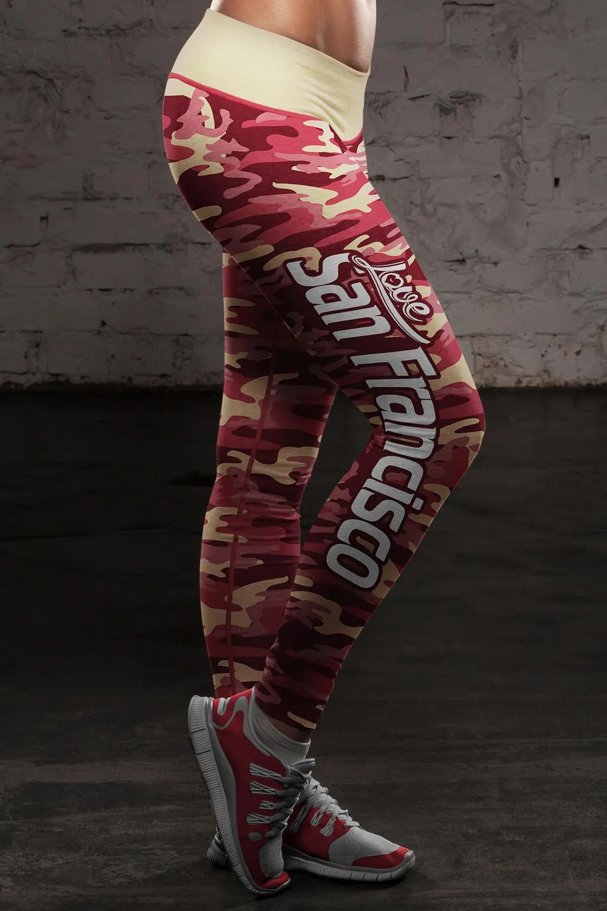 SF FB Camo Leggings