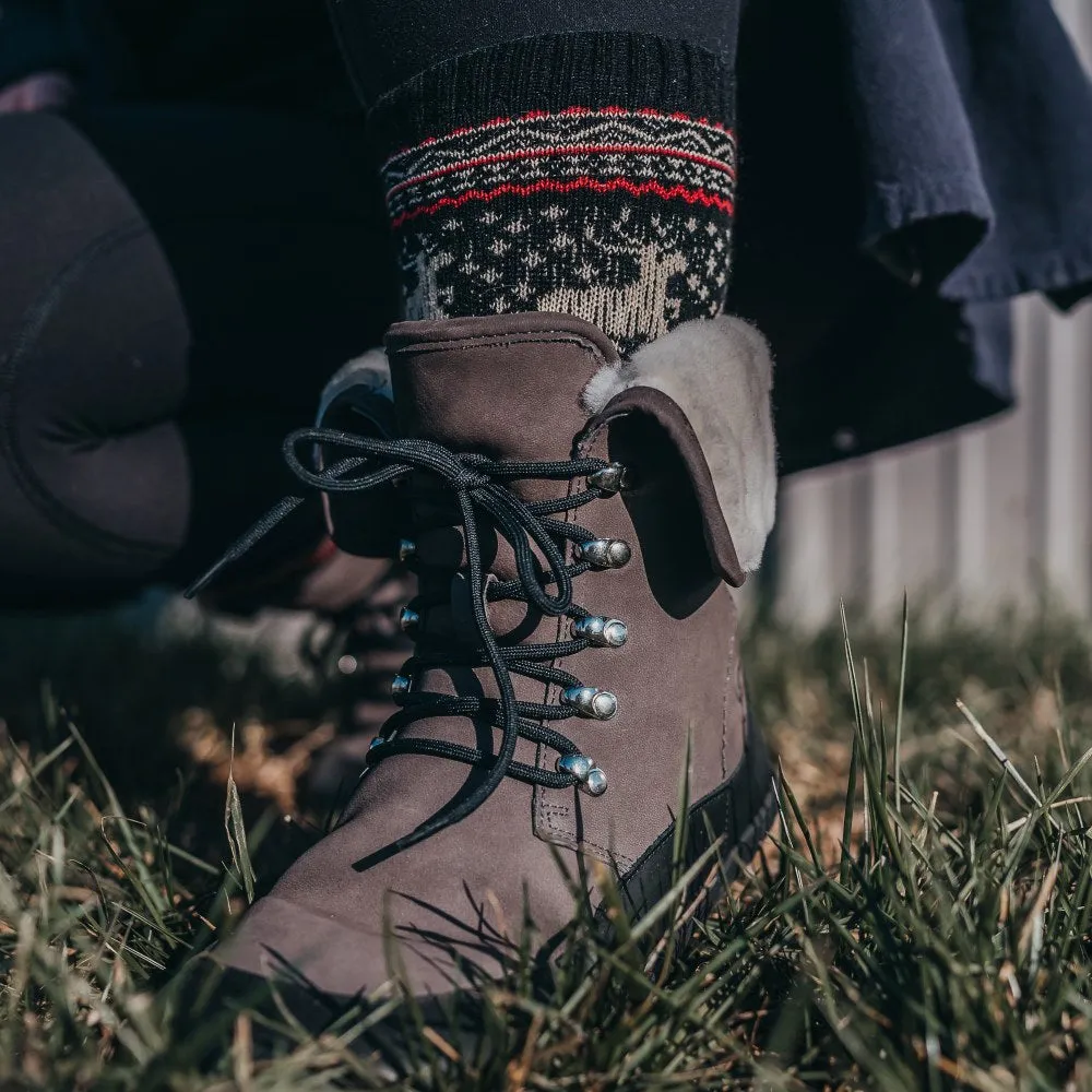 Shapen Lynx Stylish Wool Lined Winter Boot