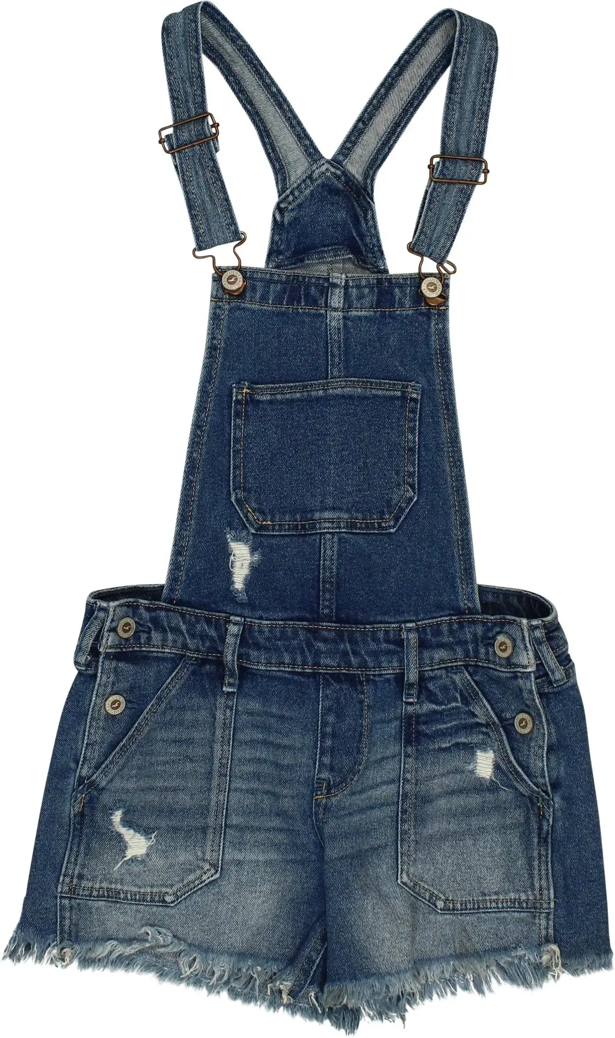 Short Denim Overall | ThriftTale