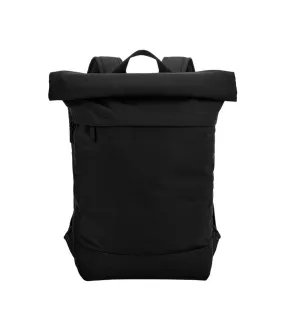 Simplicity roll top 15l backpack one size black Bagbase