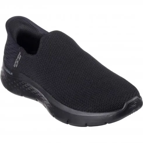 Skechers Go Walk Flex - Sunset View | Black | Womens Slip Ins Trainers