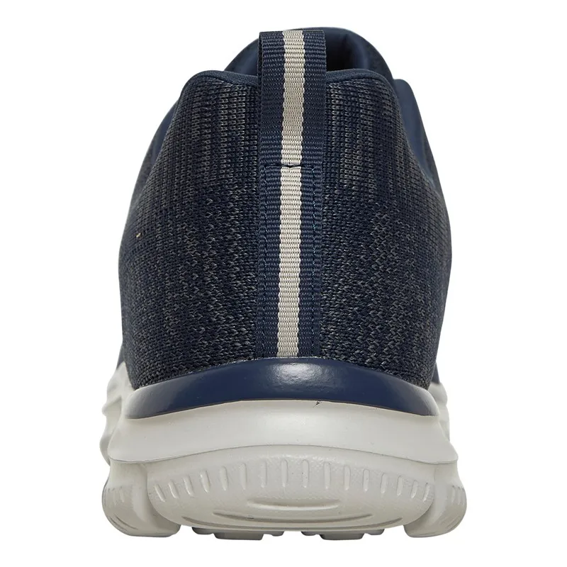 SKECHERS Mens Track Front Runner Trainers Navy/Grey