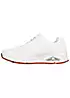 Skechers Mens White Uno SR Trainers