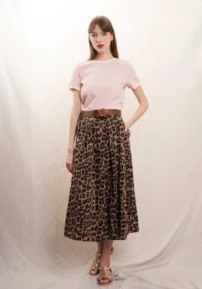 Skirt 2123 Leopard-Print