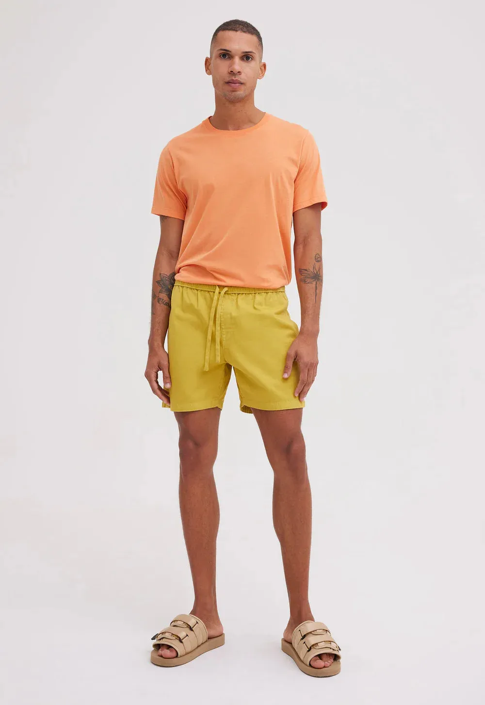 Slater Short - Sharp Yellow-          -        