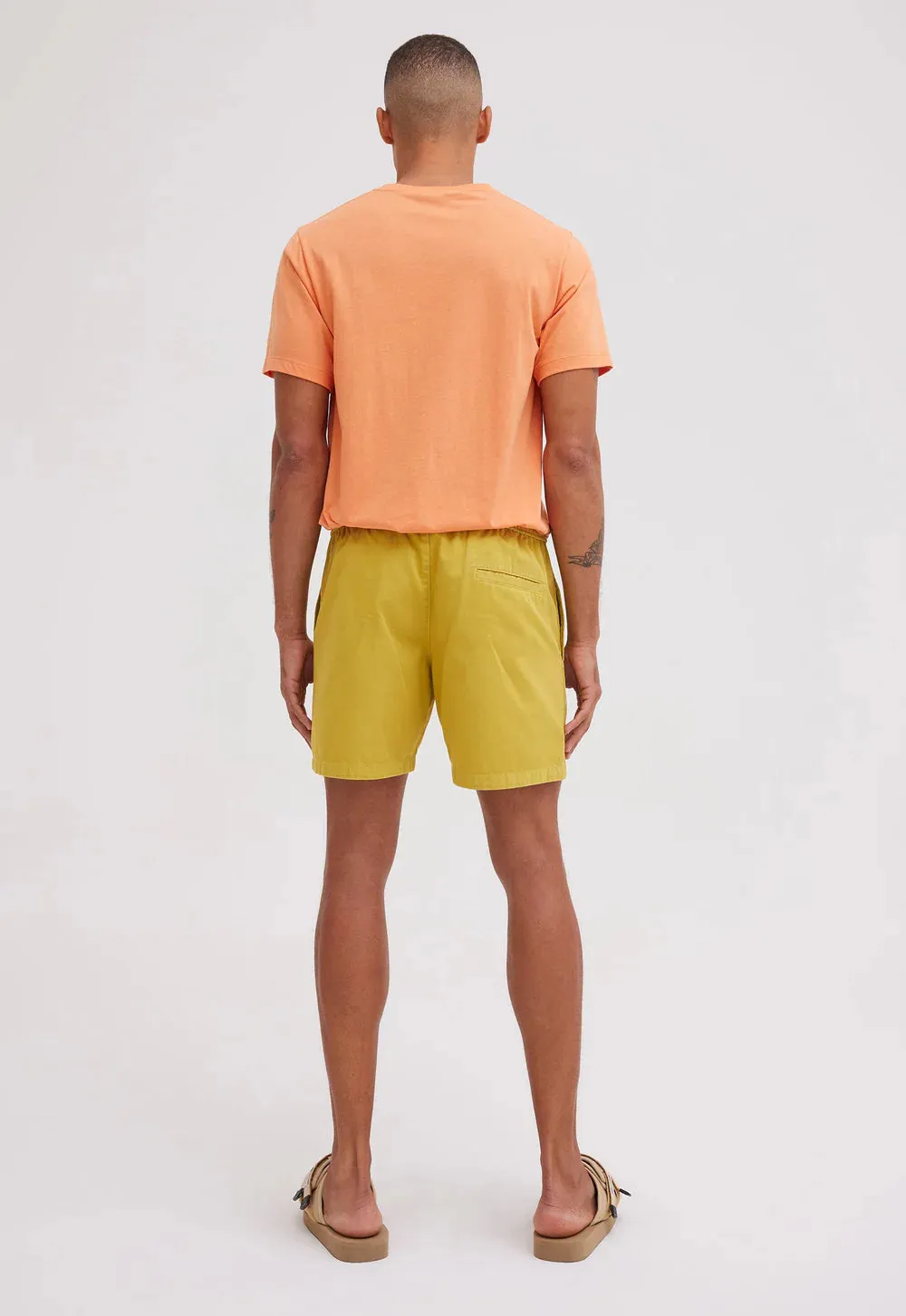 Slater Short - Sharp Yellow-          -        