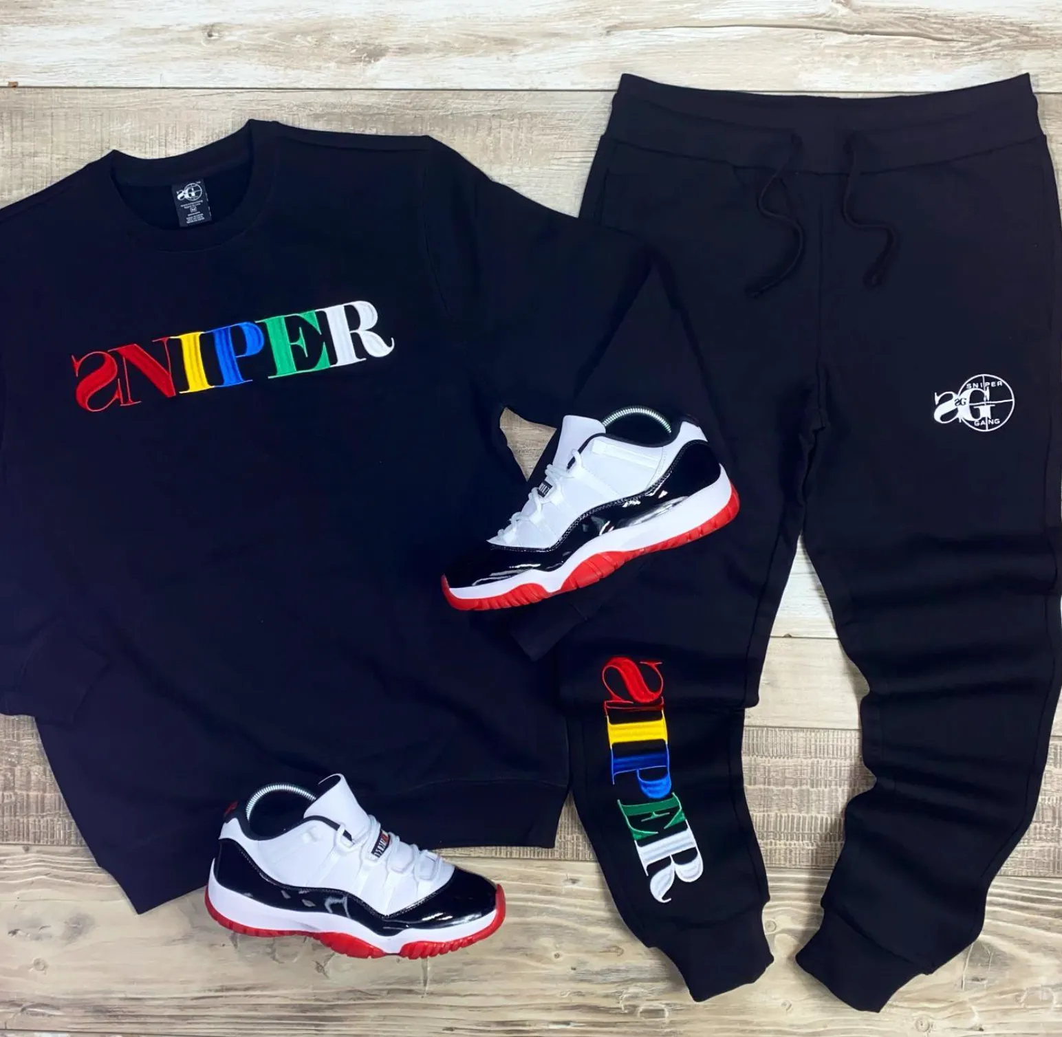 Sniper Logo JOGGERS (Black)/C6