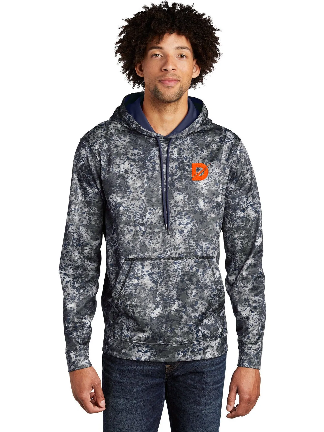 Sport-Tek Sport-Wick Mineral Freeze Fleece Hooded Pullover