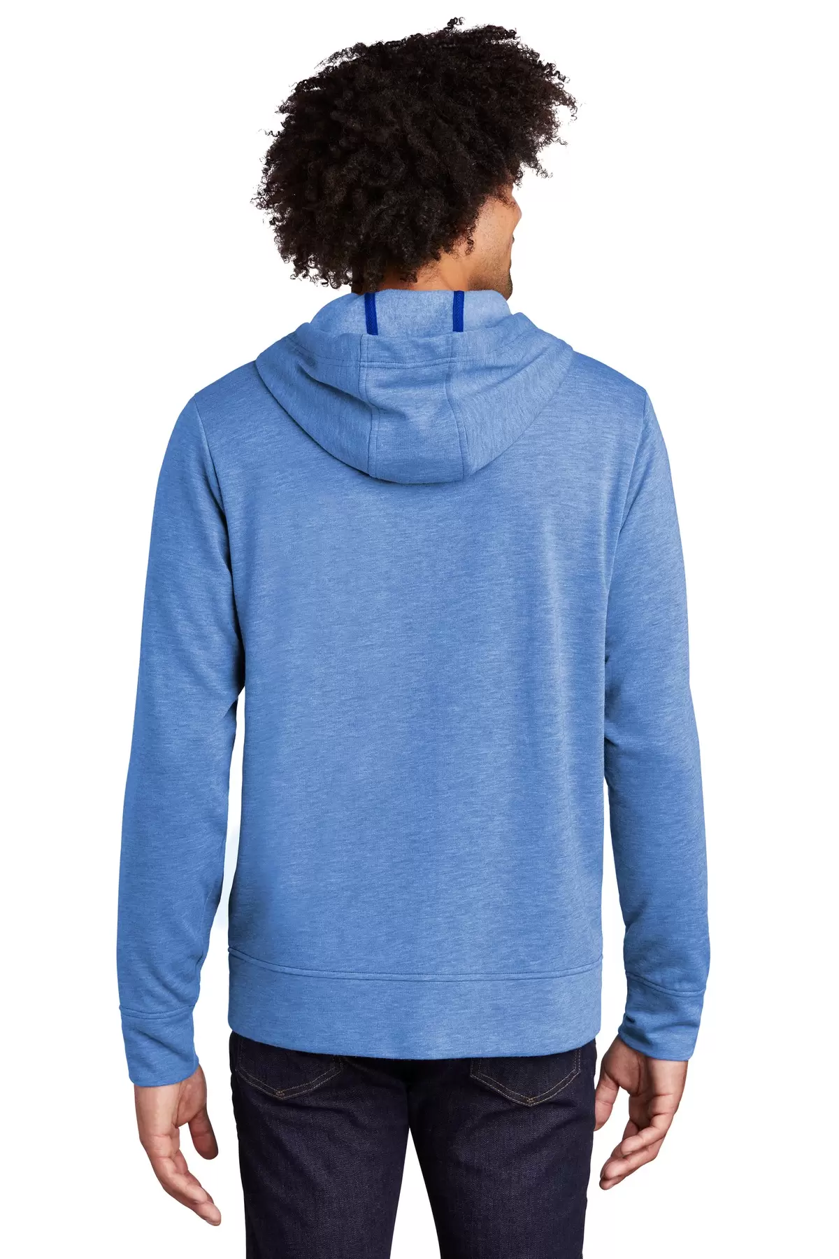 Sport Tek ST293 Sport-Tek    PosiCharge    Tri-Blend Wicking Fleece Full-Zip Hooded Jacket SKU: ST293