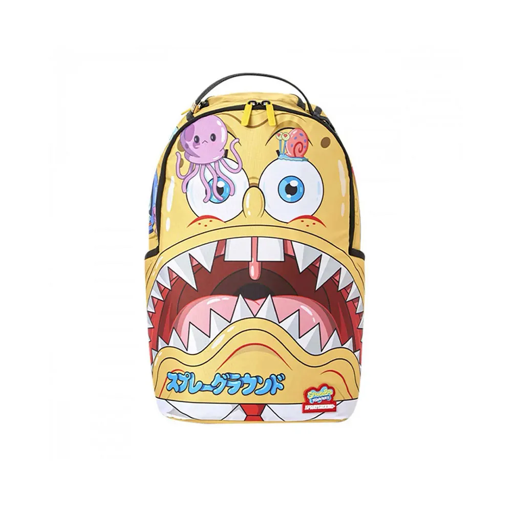 Sprayground Backpack Spongebob Japanime Light Yellow 910B2782NSZ