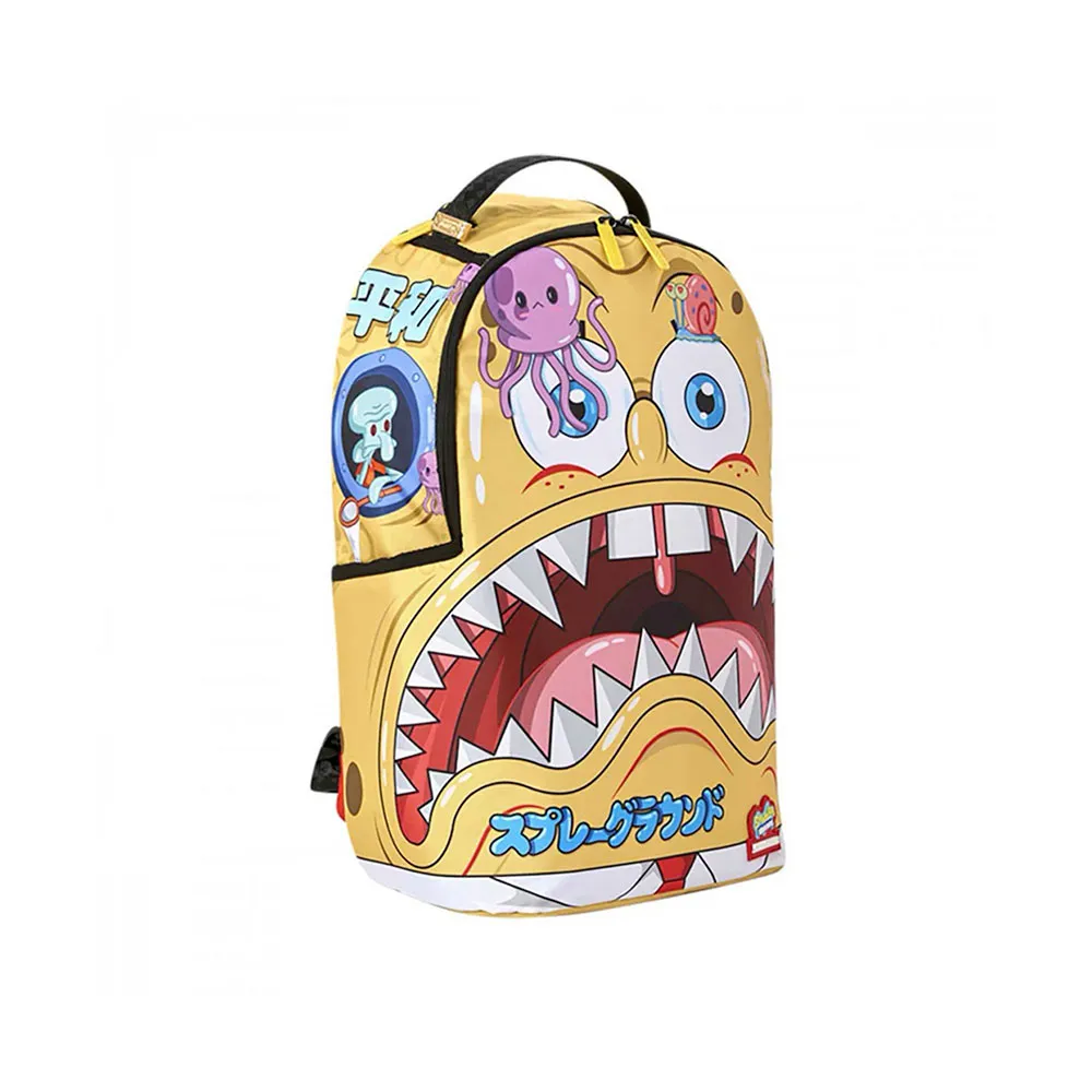 Sprayground Backpack Spongebob Japanime Light Yellow 910B2782NSZ