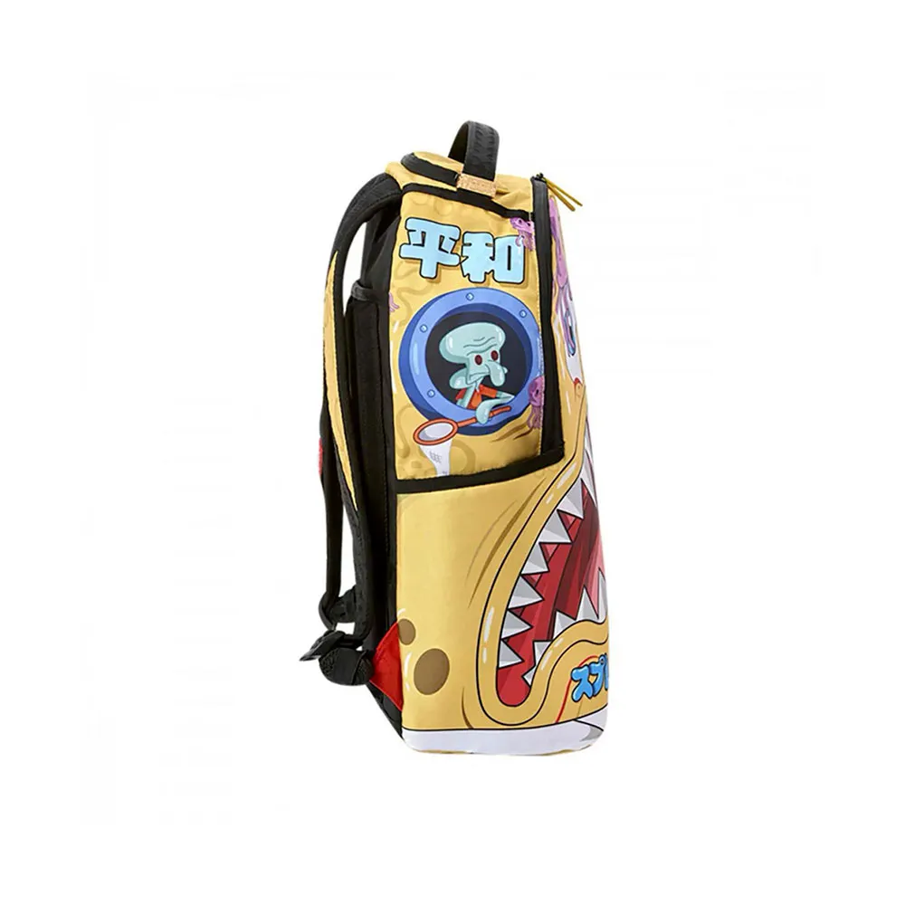 Sprayground Backpack Spongebob Japanime Light Yellow 910B2782NSZ