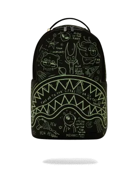 Sprayground - Glow the Space Backpack (Glow in the Dark Effect)