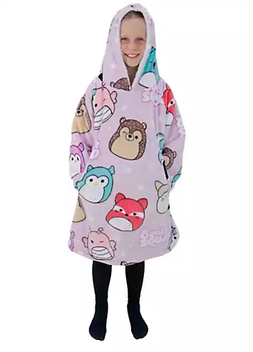 Squishmallows Hugzee - Wearable Hooded Fleece Blanket | Kaleidoscope