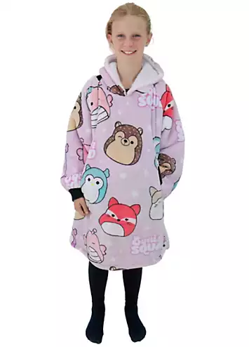 Squishmallows Hugzee - Wearable Hooded Fleece Blanket | Kaleidoscope