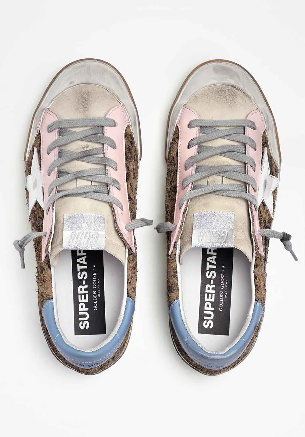 Super-Star Penstar Sneakers Beige Brown Black/Pearl/Light Pink/Light Blue