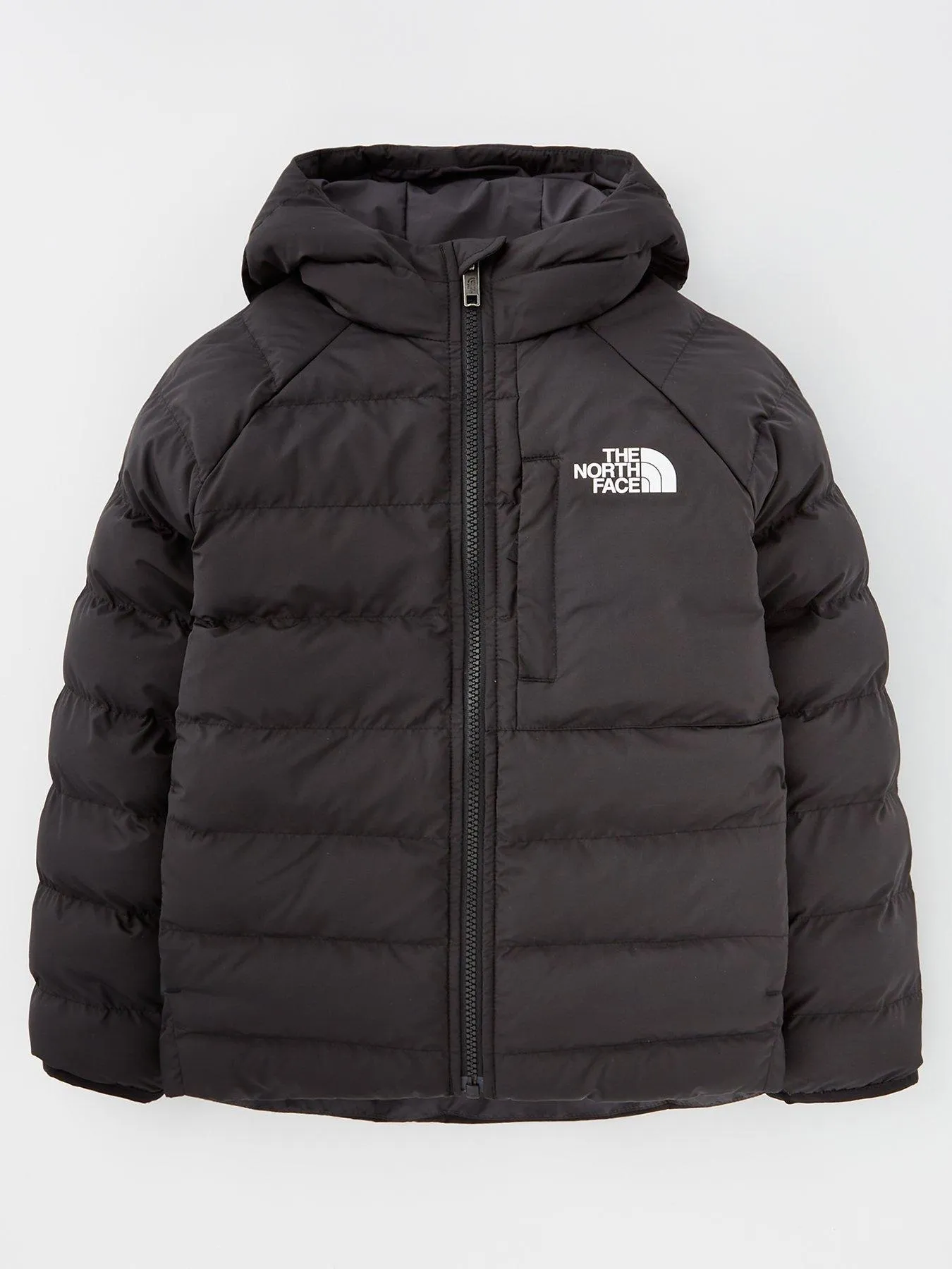 THE NORTH FACE Junior Kids Reversible Perrito Hooded Jacket - Black