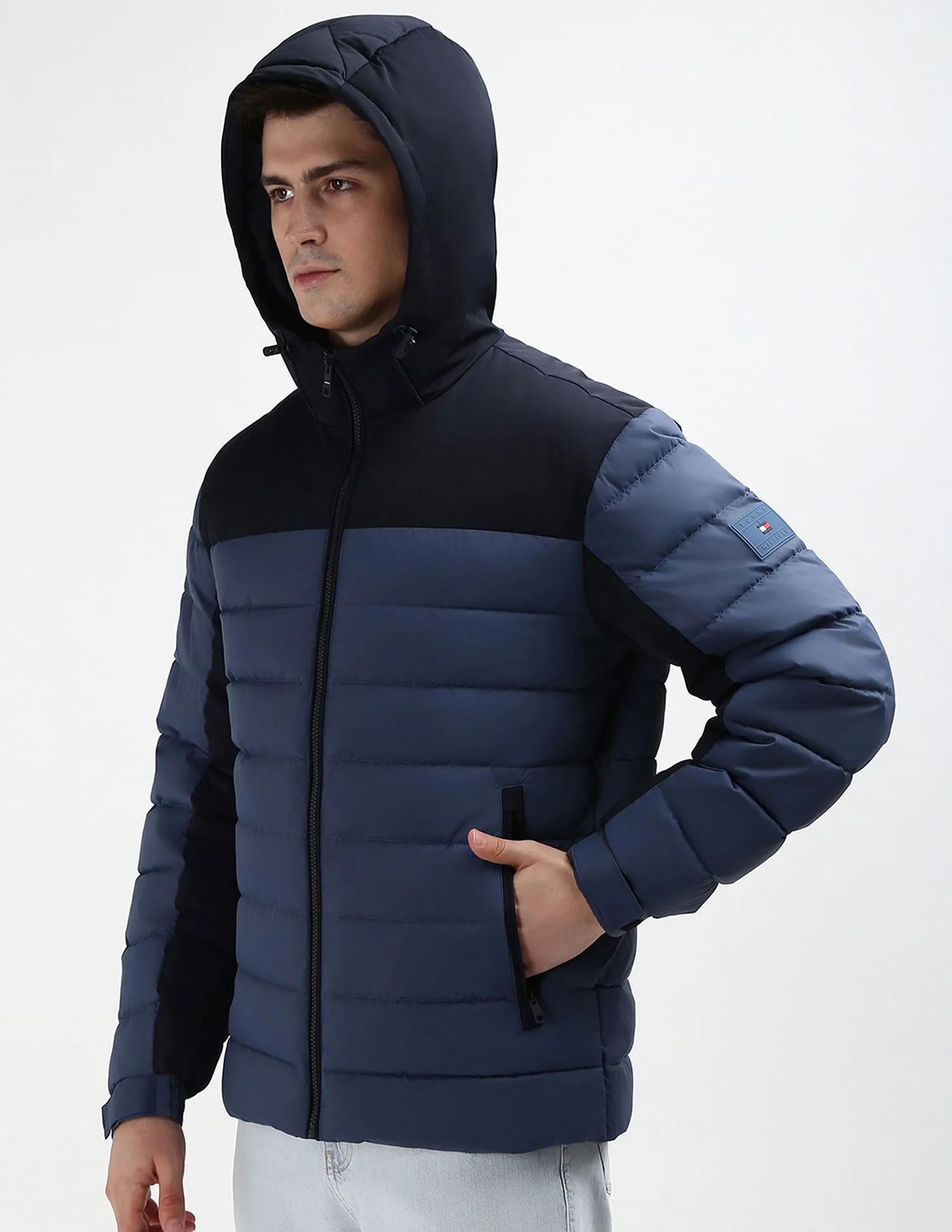 Tommy Hilfiger Sustainable Colour Block New York Hooded Jacket