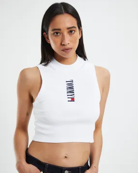 Tommy Jeans TJW Archive Tank Top White