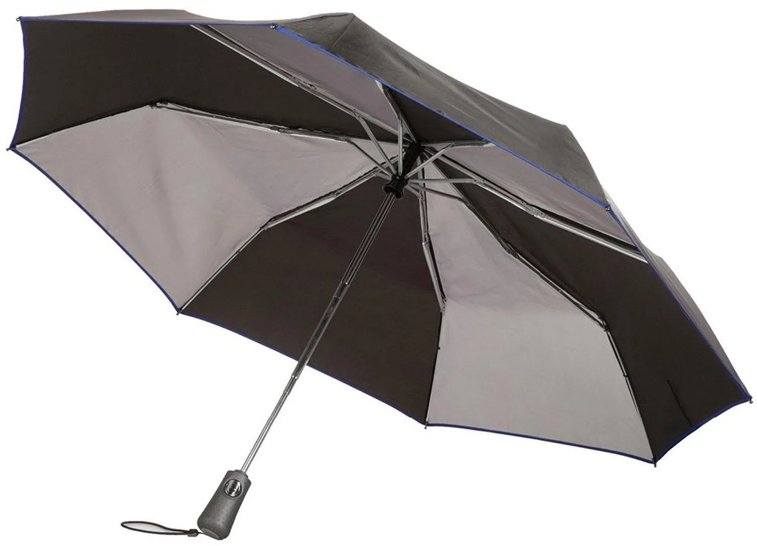 Totes Titan Super Strong Auto Open Close Compact Umbrella  