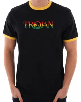 Trojan Helmet Logo T-shirt Black