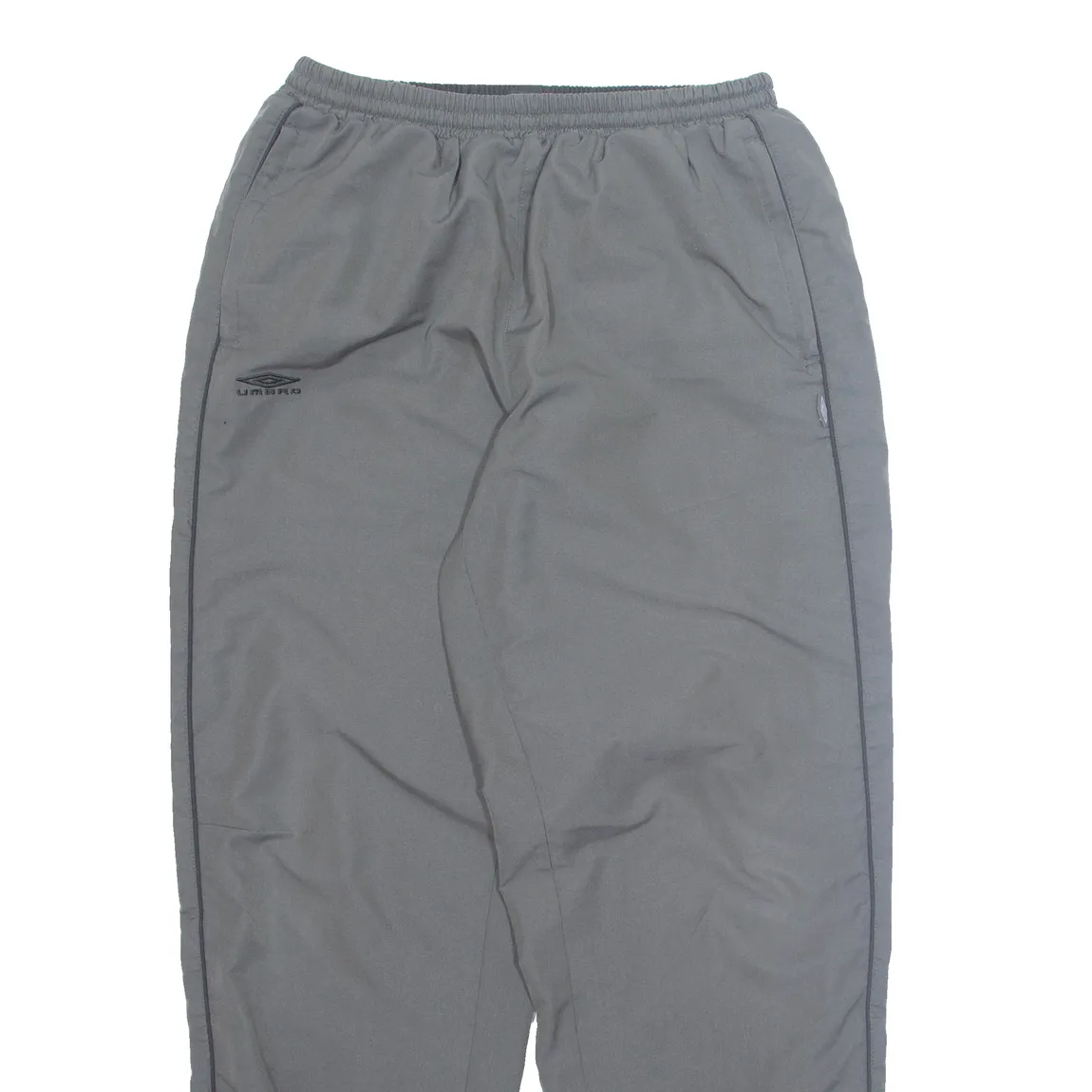 UMBRO Mens Trousers Grey Regular Tapered W28 L30