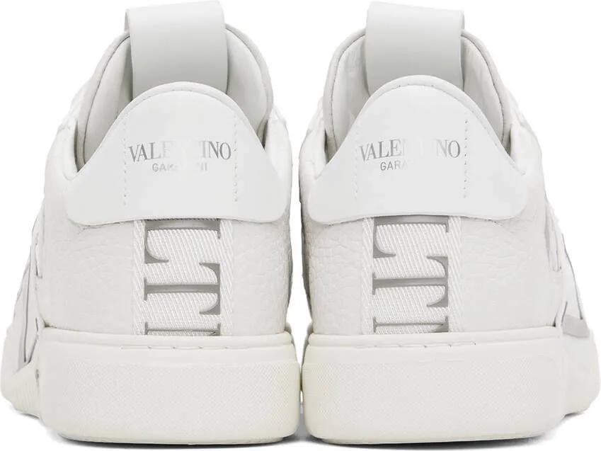 Valentino Garavani White & Gray VL7N Sneakers