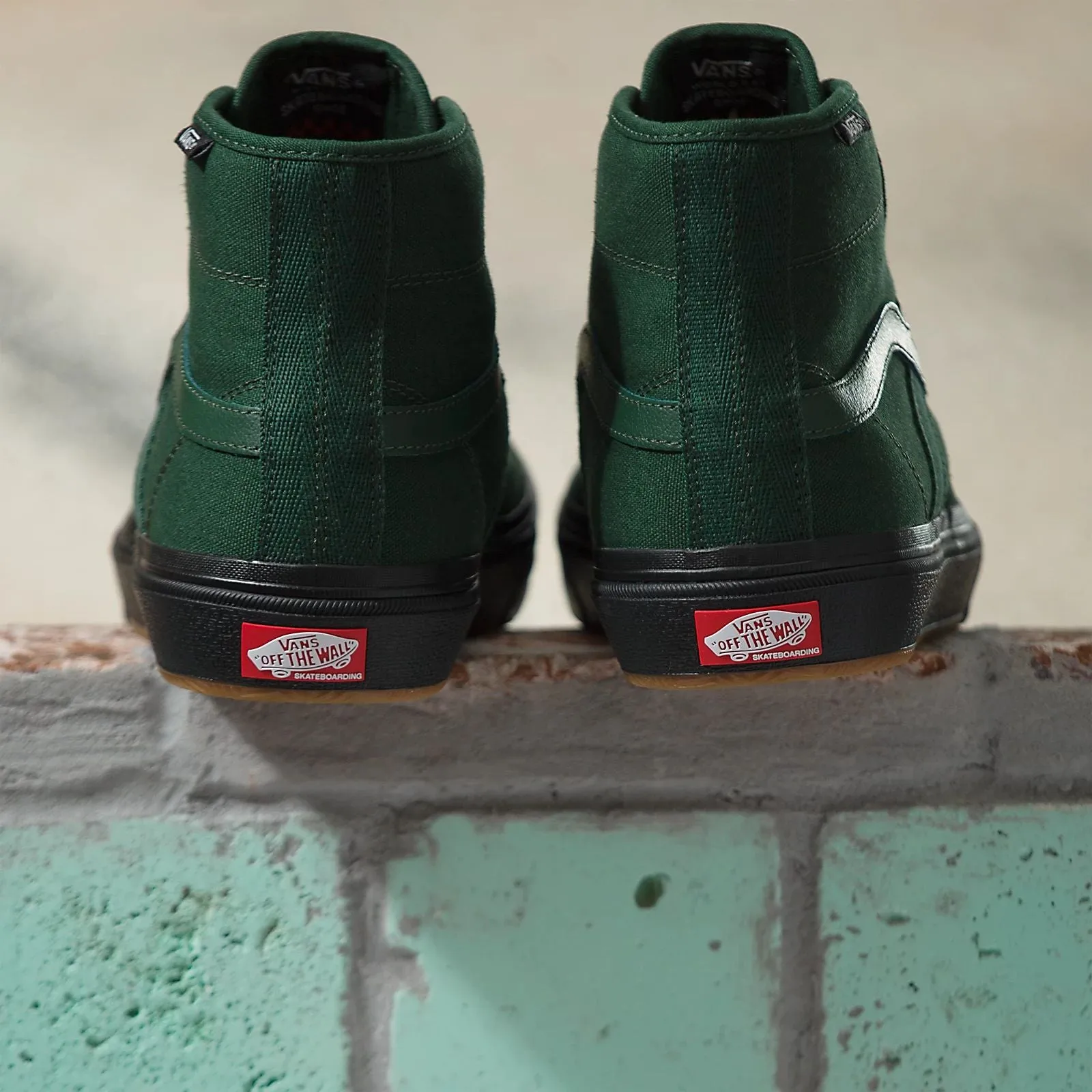 Vans Crockett High (Dark Green/Black)