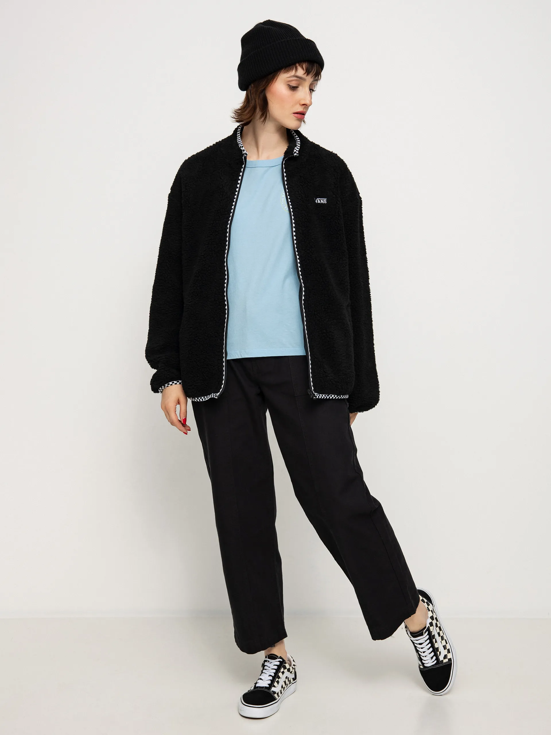 Vans Griffen Ls Rpf Zip Fleece Wmn (black)