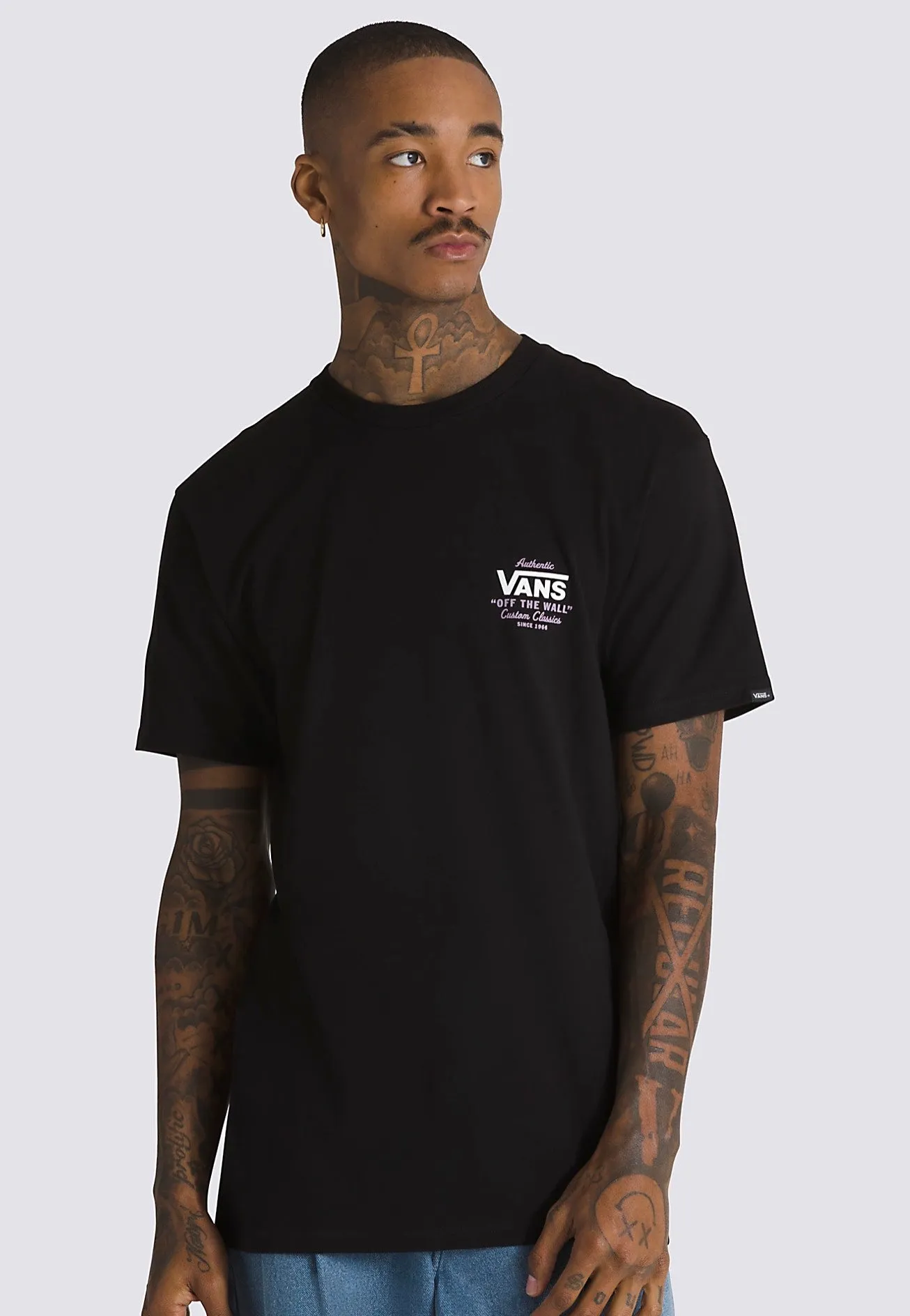 Vans - Holder Classic Black/Lavender Mist - T-Shirt