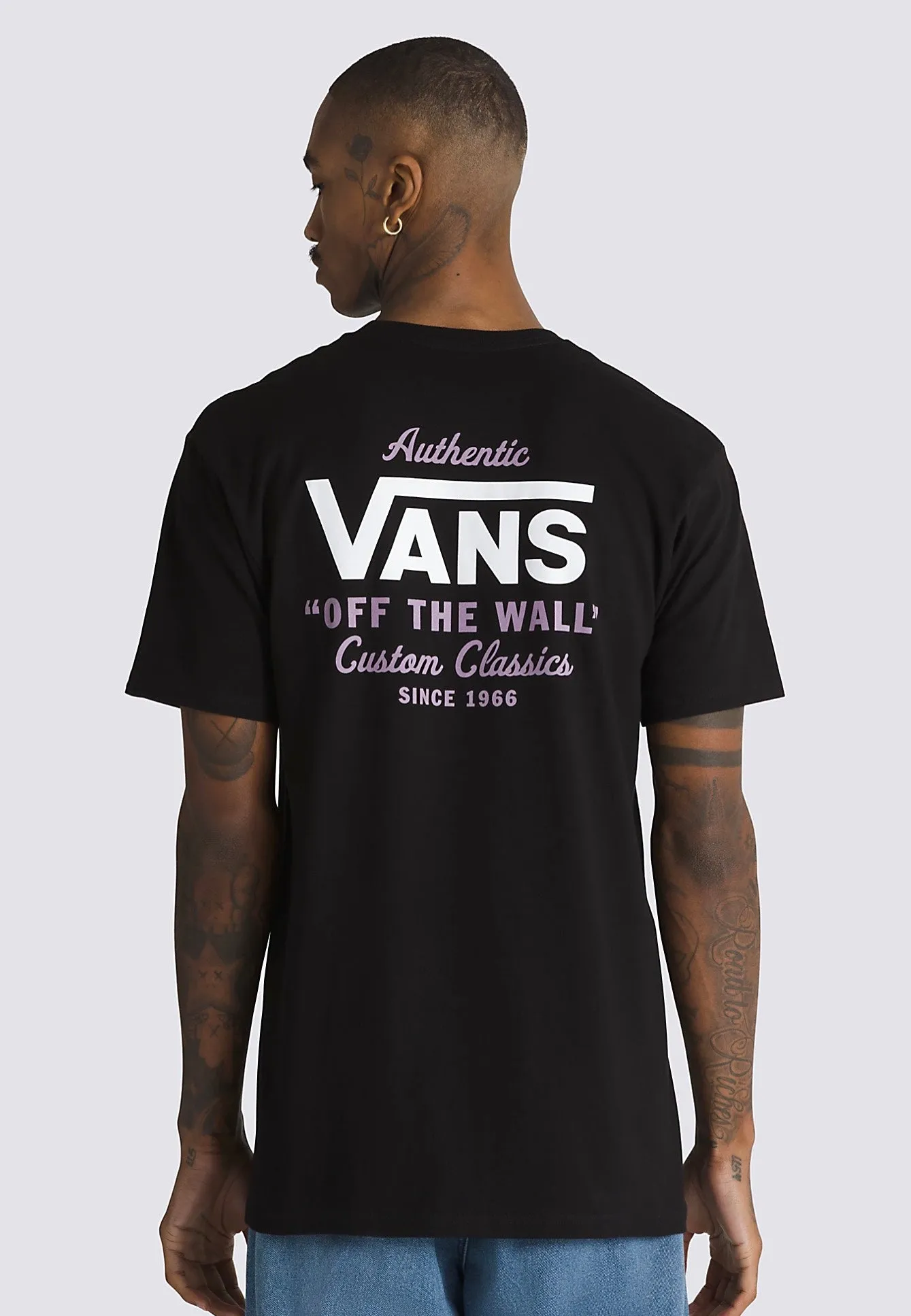 Vans - Holder Classic Black/Lavender Mist - T-Shirt