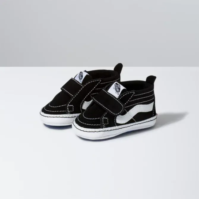 Vans  Infant Unicorn Sleigh SK8-Hi Crib - Black/ True White