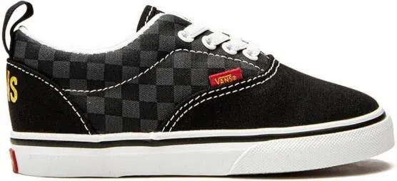 Vans Kids Elastic Flame Era sneakers Black