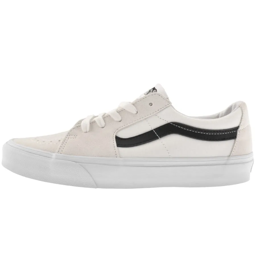 Vans Sk8 Low Canvas Trainers White