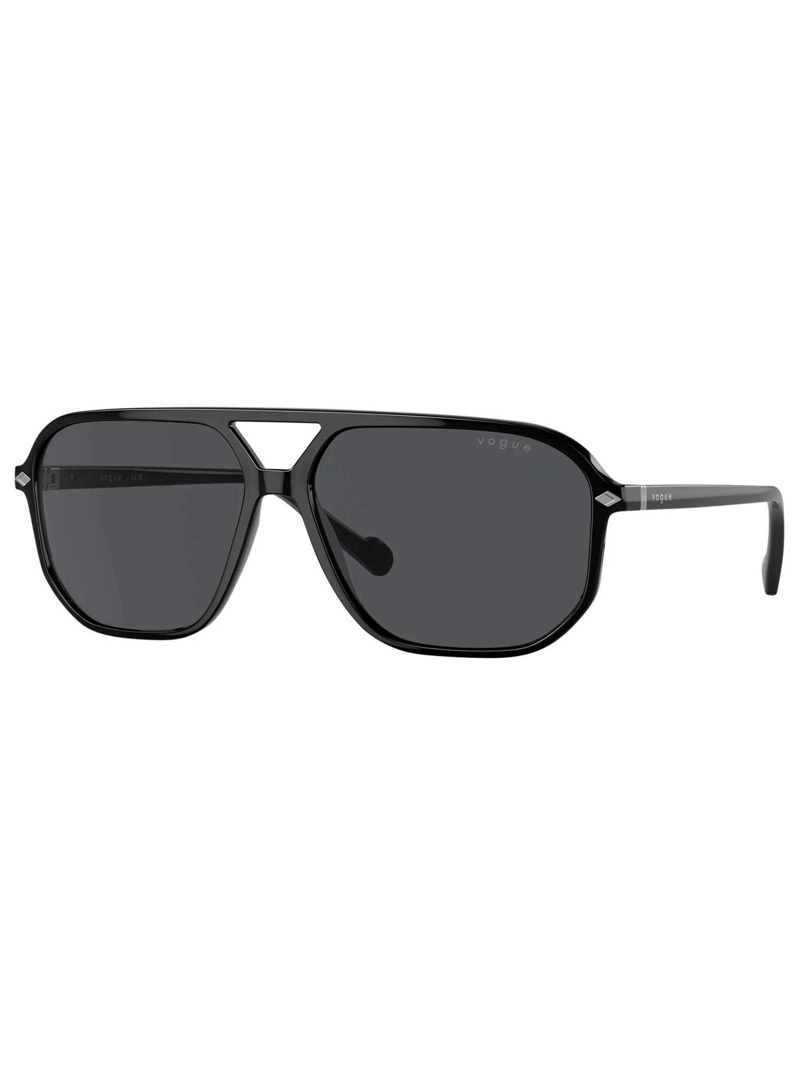 Vogue VO5531S Irregular Sunglasses - Black