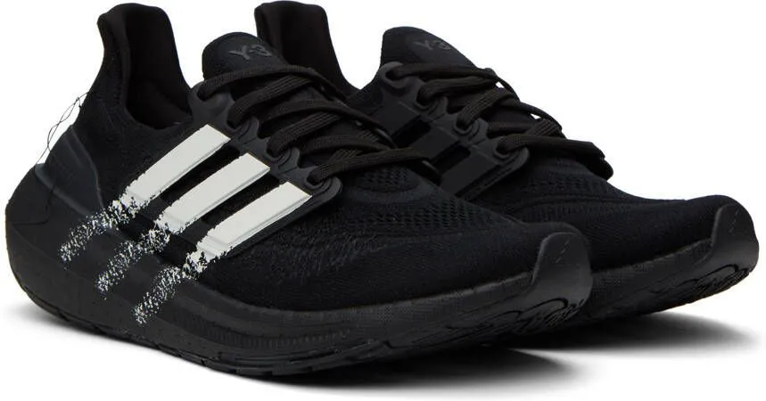 Y-3 Black Ultraboost Light Sneakers